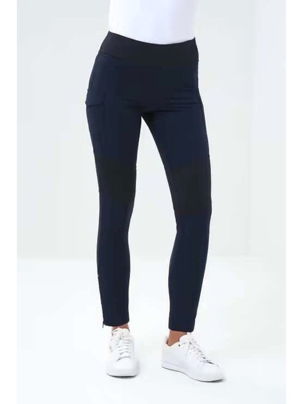 Anatomie Andrea Skinny Cargo Pants Leggings Size Medium Black